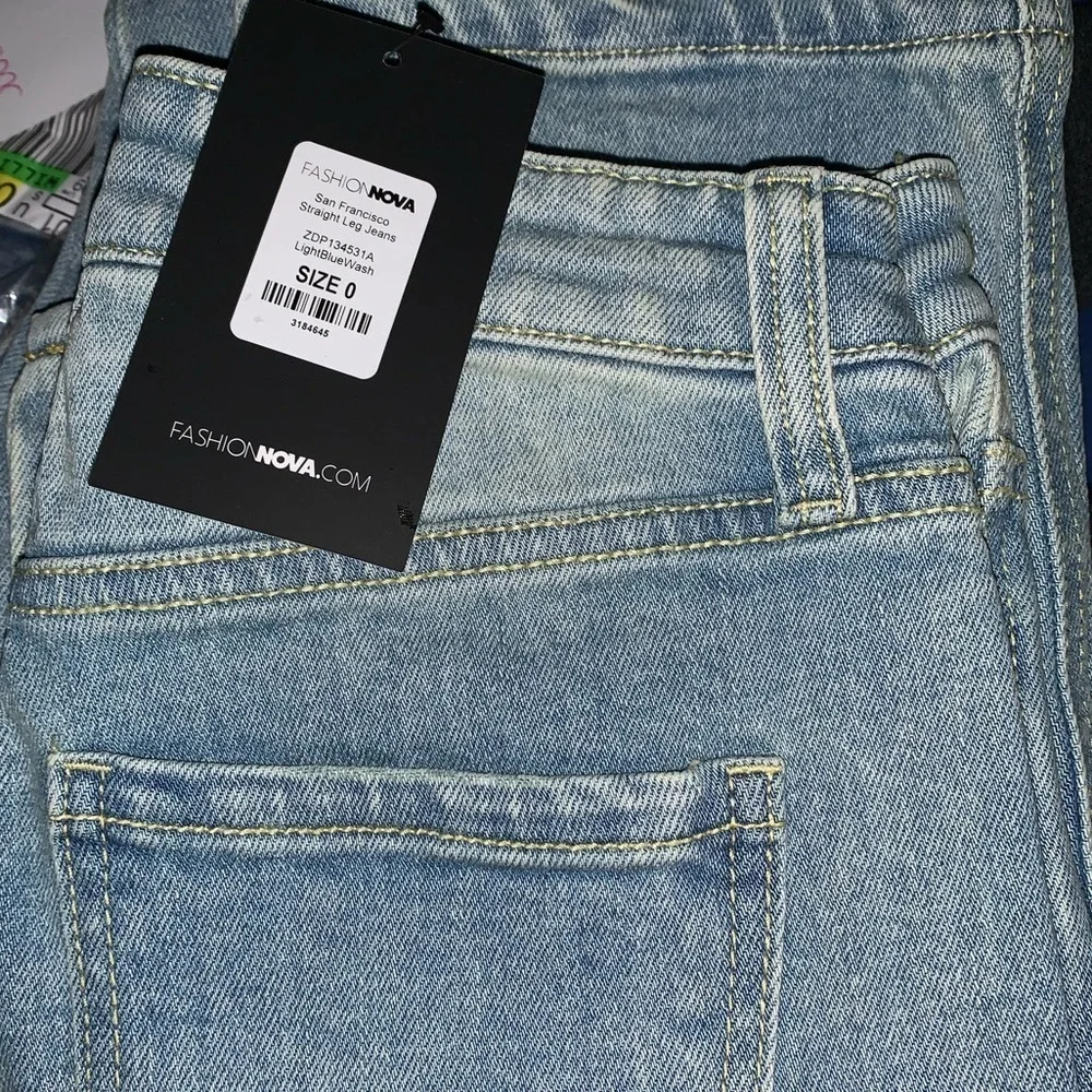 Fashion nova San Francisco straight leg jean